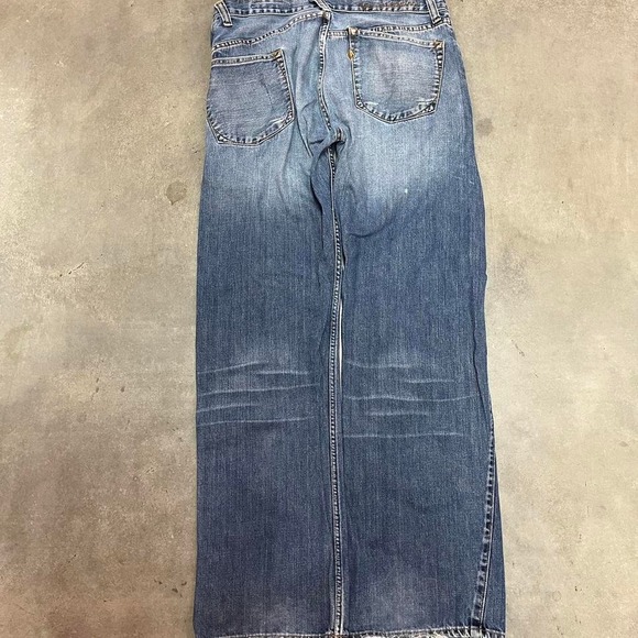 Y2K vintage baggy volcom embroidered patch work jeans‎ - Picture 1 of 7